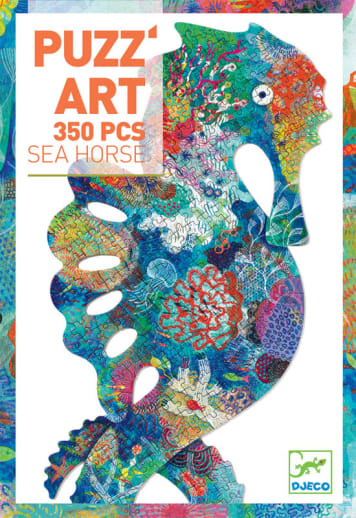 Djeco Sea Horse Puzz' Art Puzzle (350 Pieces)