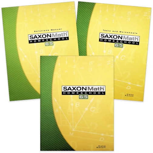 Saxon Math 6/5 Homeschool Kit (3rd Edition)