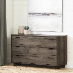 Fynn - Bureau double 6 tiroirs Fynn - Bureau double 6 tiroirs