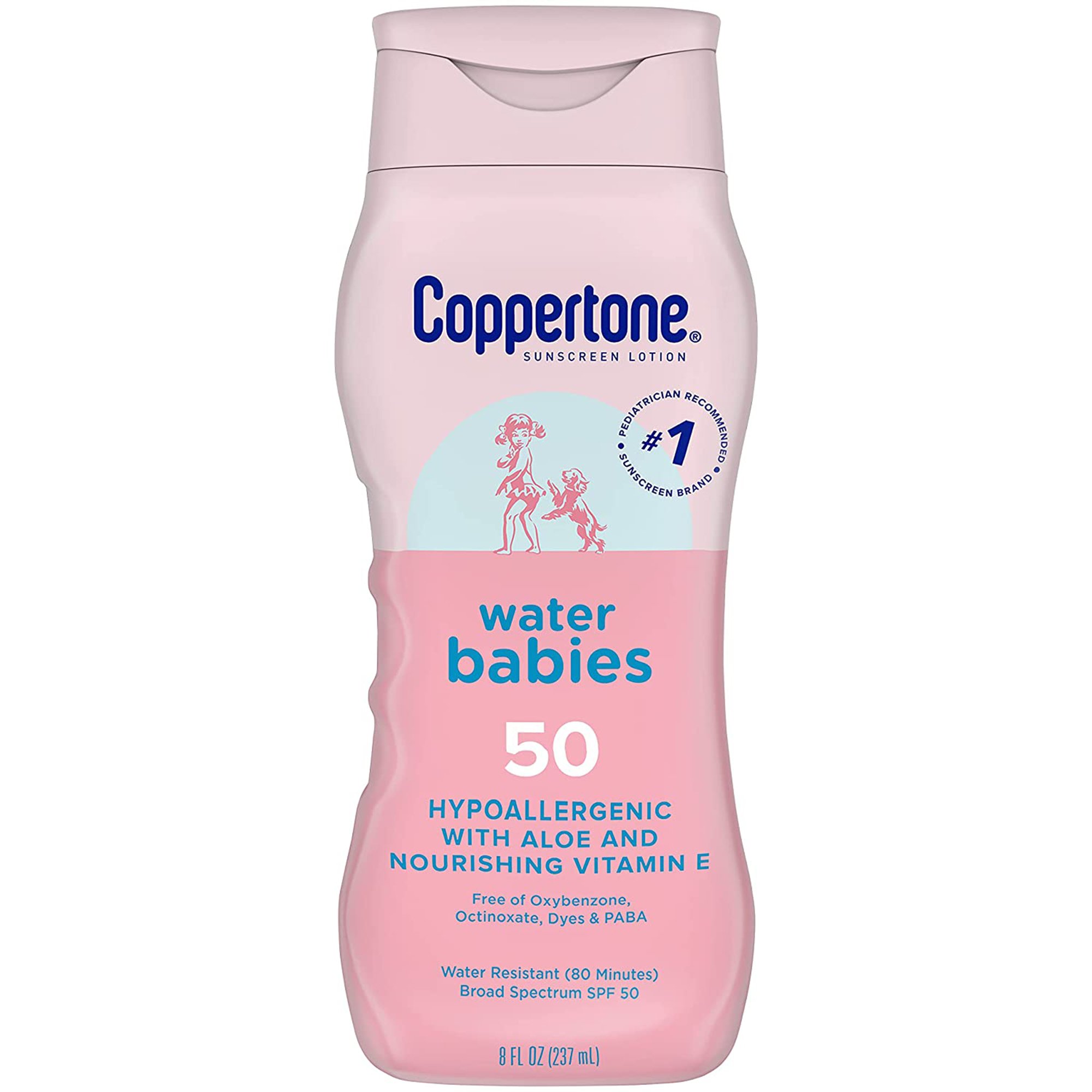 Coppertone Water Babies SPF 50 Sunscreen Lotion, 8 oz. MK 1231877