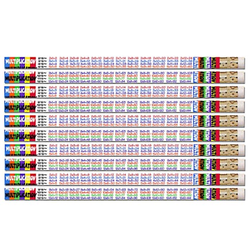 Multiplication Tables Pencils (Dozen)