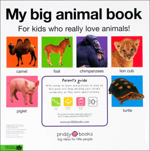 My Big Animal Book (My Big Board Book)