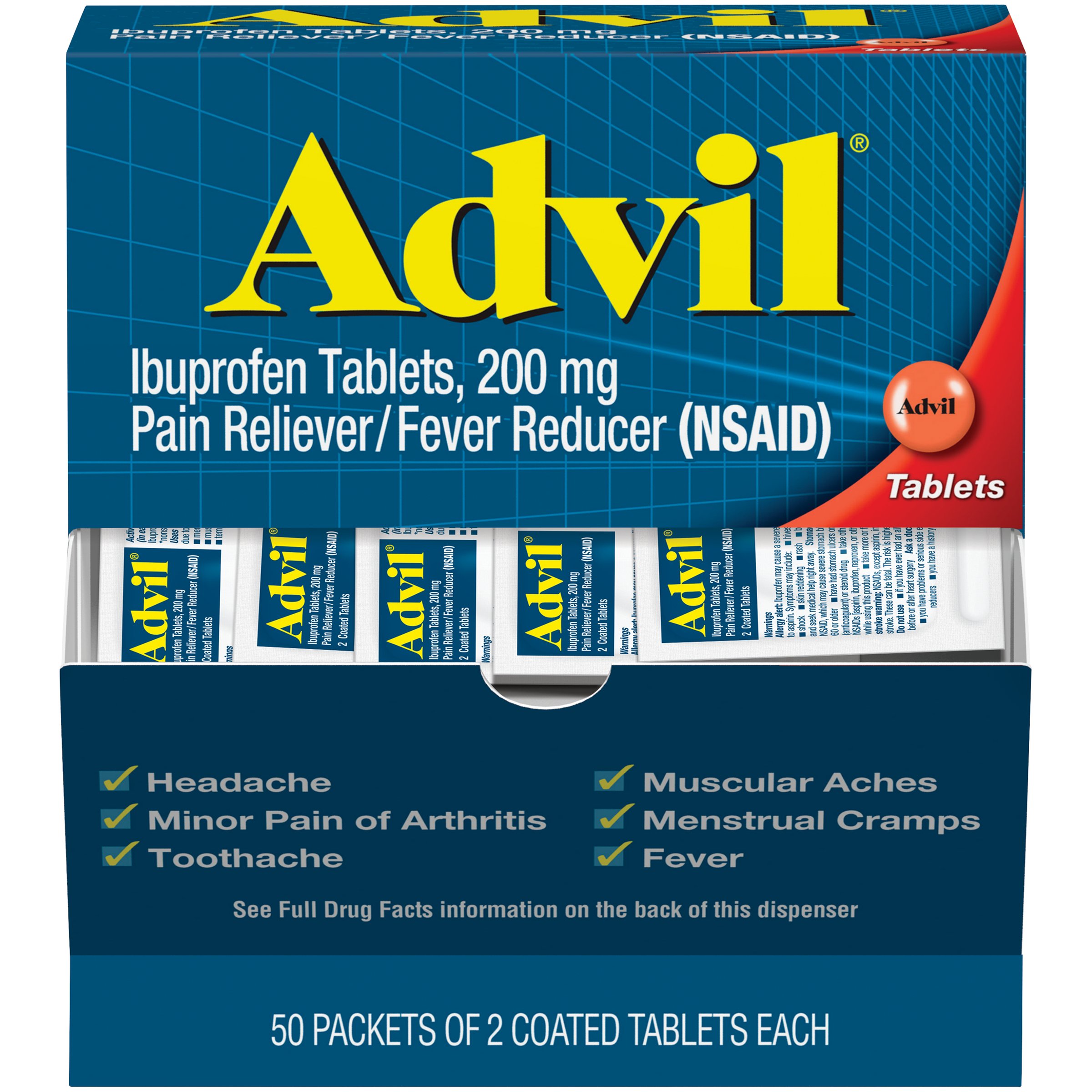 Advil Ibuprofen Pain Relief Tablet MK 770833
