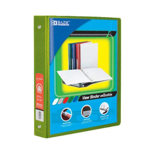 Binder - 3-Ring View 1" Lime