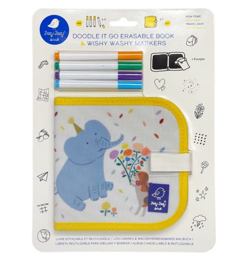 Mini Doodle It & Go Erasable Book: Elephant