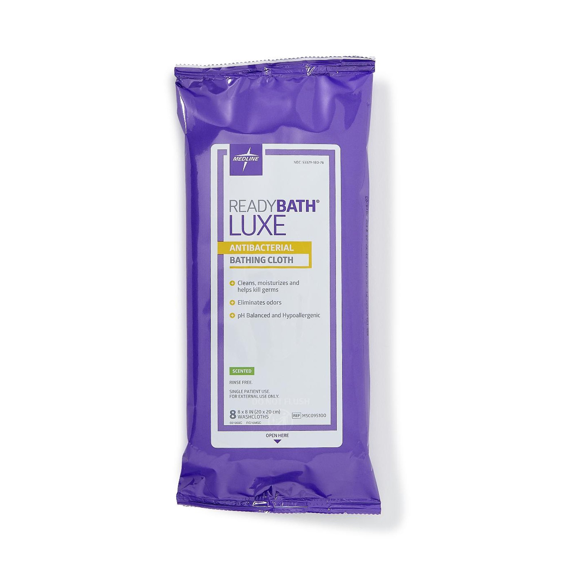 ReadyBath Luxe Rinse-Free Bath Wipe, Soft Pack MK 382721