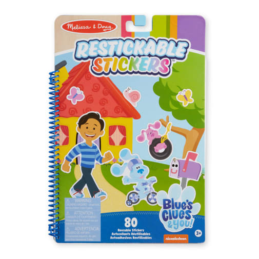 Melissa & Doug Blues Clues Reusable Stickers Locations
