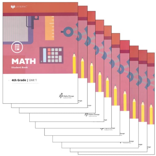 LIFEPAC Math Grade 4 (Lifepacs Only)