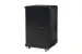 22U LINIER Server Cabinet - Glass/Vented Doors - 24in Depth