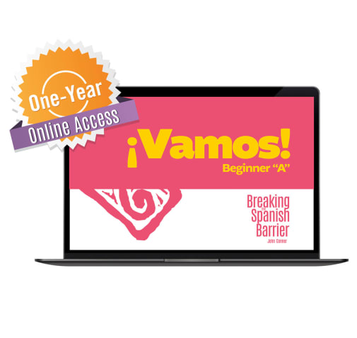 Breaking the Spanish Barrier 1A: Vamos! Online Access Code