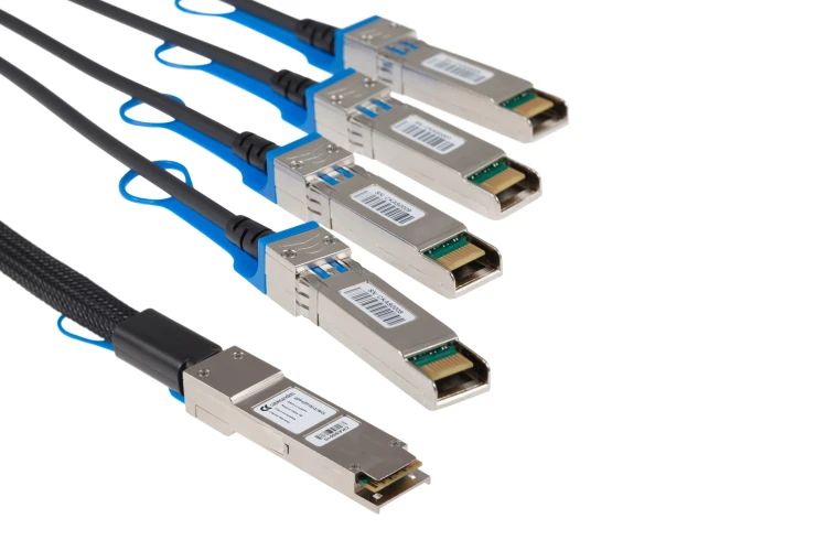 Cisco QSFP+ to 4SFP+ Breakout Cable, 5 Meters, QSFP-4SFP10G-CU5M, New, Compatible Cisco QSFP+ to 4SFP+ Breakout Cable, 5 Meters, QSFP-4SFP10G-CU5M, New, Compatible