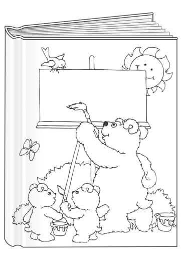 Busy Bears Bare Book