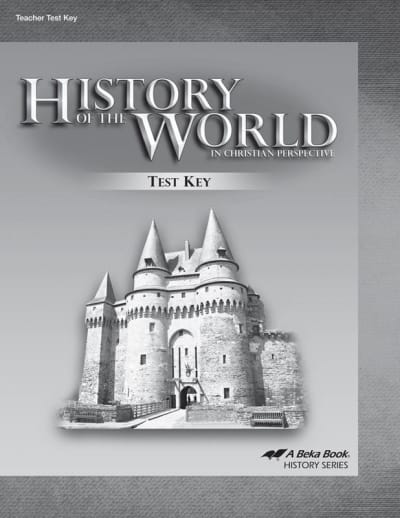 Abeka History of the World in Christian Perspective Test Key