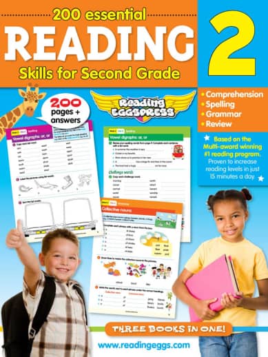 Reading Eggspress Reading Workbook Grade 2