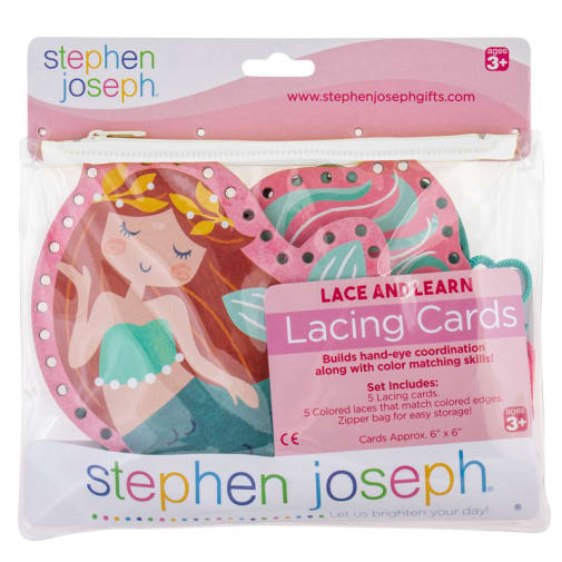 Lacing Cards - Mermaid