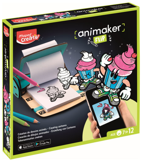 Creativ Animaker Flip Animated Comic Drawing 18 piece Kit - Pop