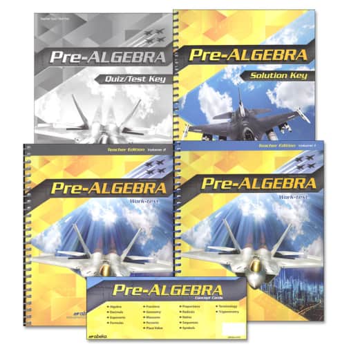 Abeka Pre-Algebra Parent Kit