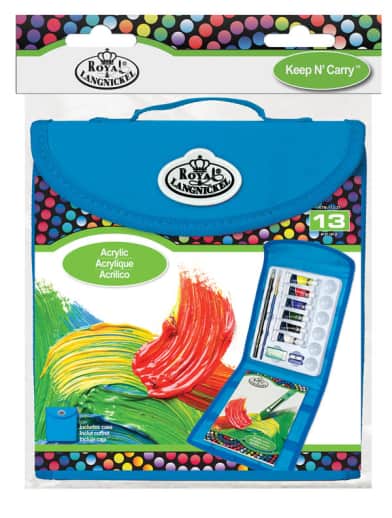 Royal & Langnickel Acrylic Painting Keep N' Carry Set