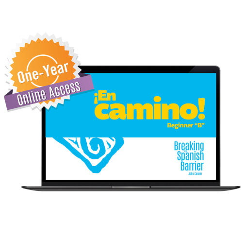 Breaking the Spanish Barrier 1B: En Camino Online Access Code