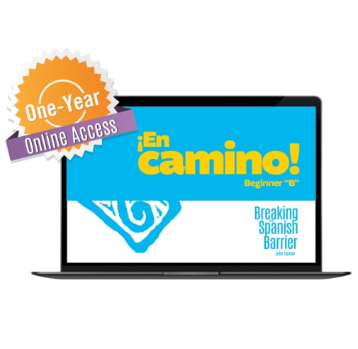 Breaking the Spanish Barrier 1B: En Camino Online Access Code