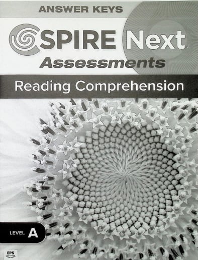 Spire Next Reading Comprehension Assessment Answer Keys - Level A