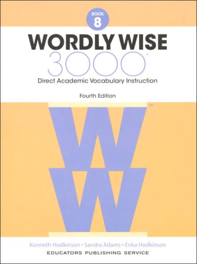 Wordly Wise 3000 Book 8, 4th Edition