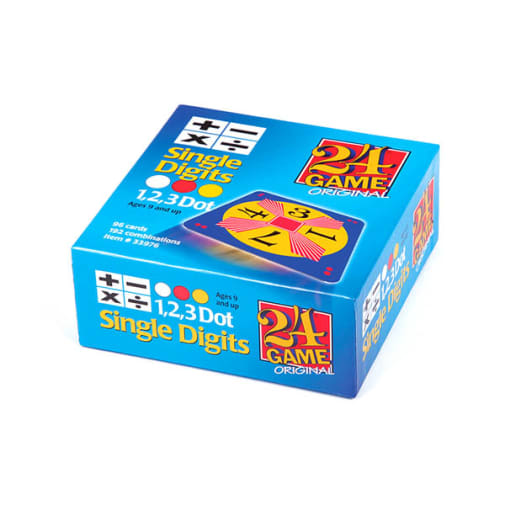 24 Game 96-Card Deck: Single Digits