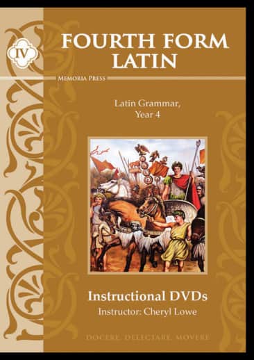 Memoria Press Fourth Form Latin Instructional DVDs