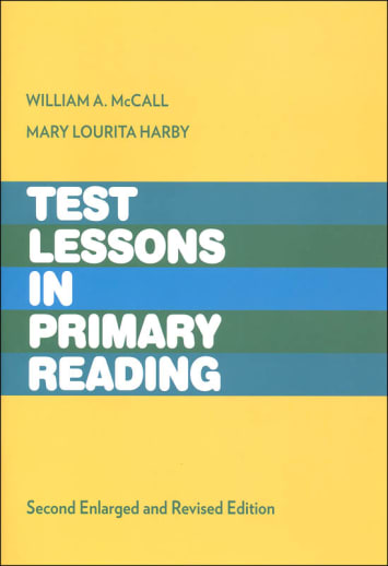 McCall/Dunigan Test Lessons in Primary Reading Lesson Booklet