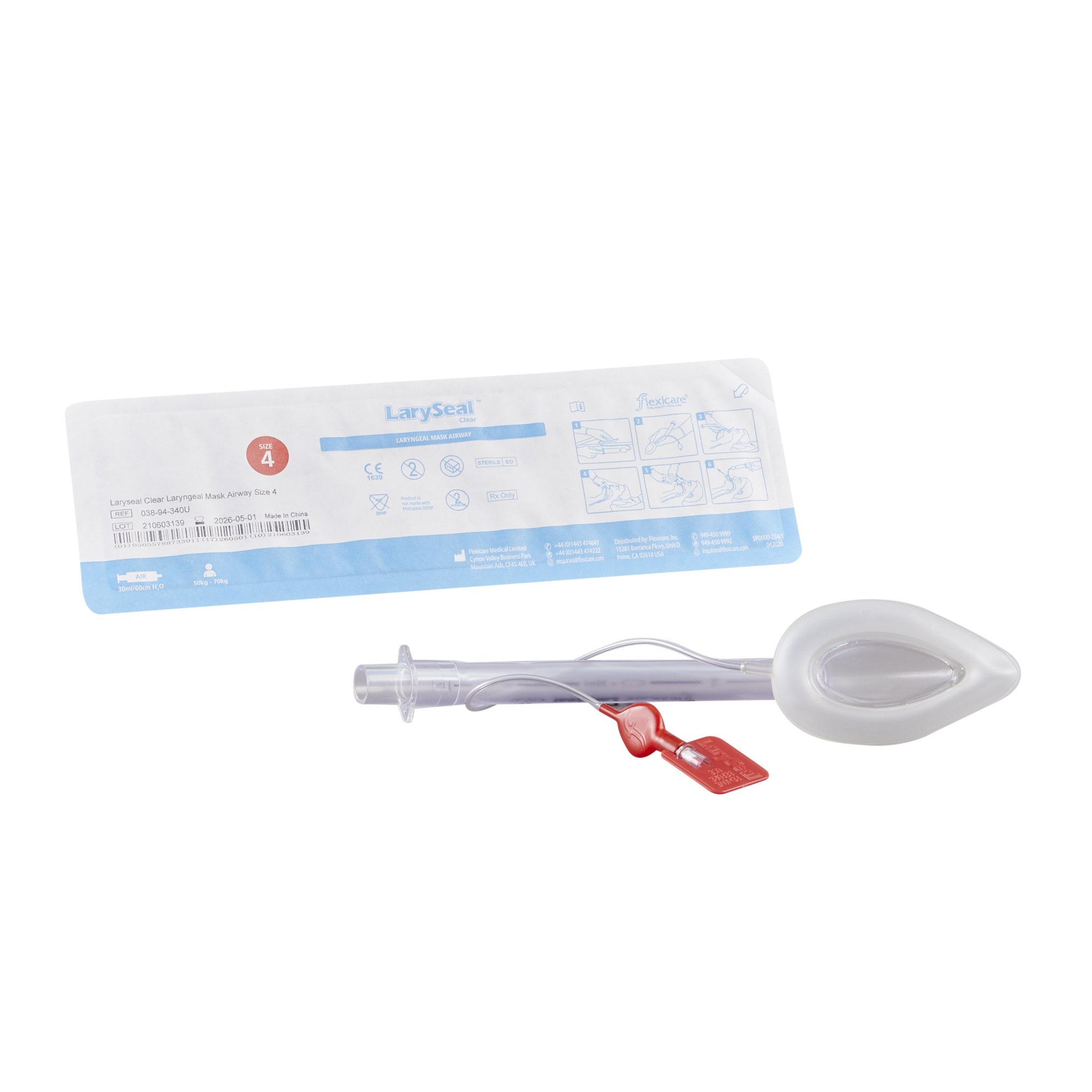 LarySeal Clear Laryngeal Mask MK 698558