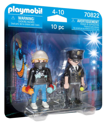 Playmobil DuoPack Policeman and Street Artist
