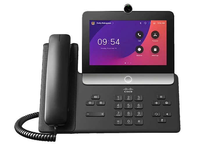 Cisco 8875 HD Video Phone with Bluetooth and Touch Screen Interface, New, Original Cisco 8875 HD Video Phone with Bluetooth and Touch Screen Interface, New, Original