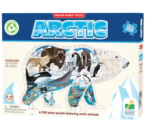 Wildlife World Puzzle - Artic (200 pieces)