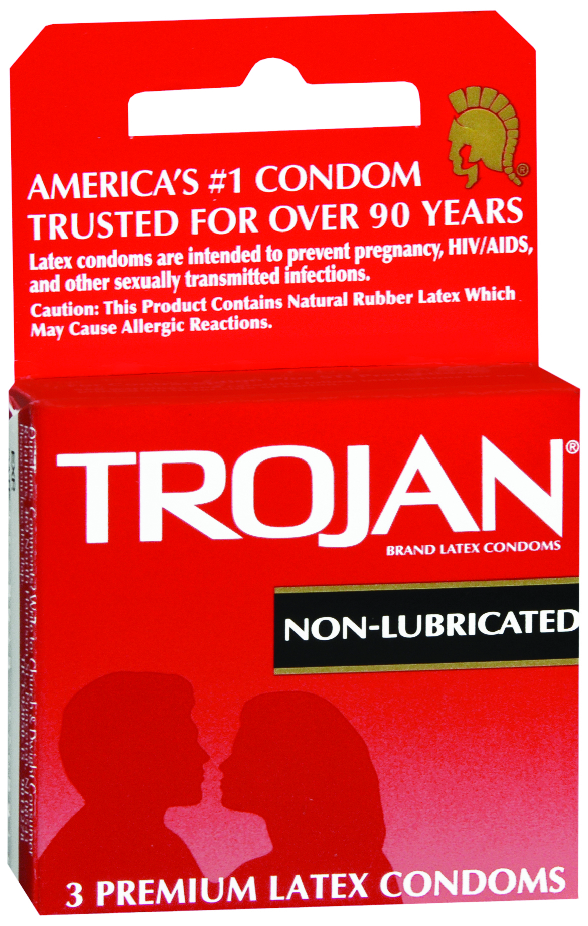 Trojan Nonlubricated Latex Condom MK 762029