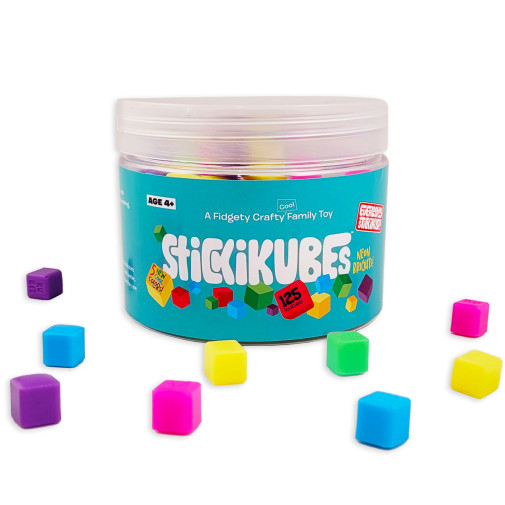 Stickikubes Neon Brights (125 pieces)