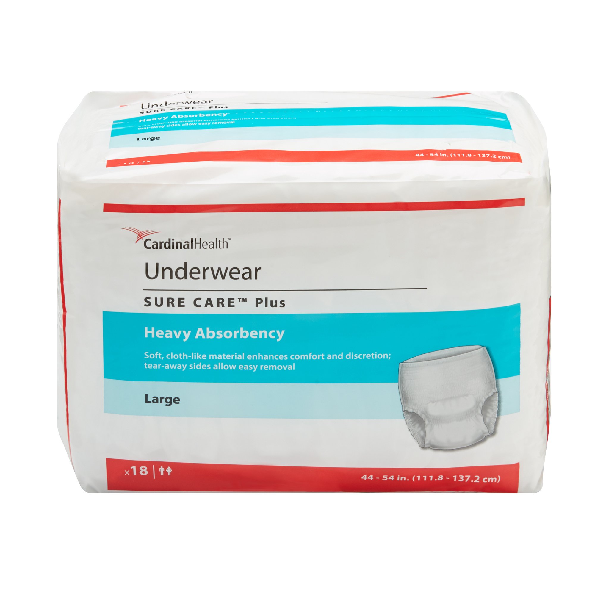 Sure Care Plus Heavy Absorbent Underwear, Large MK 409346