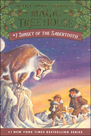 Sunset of the Sabertooth (Magic Tree House #7