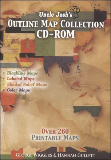 Uncle Josh's Outline Map Collection CD-ROM