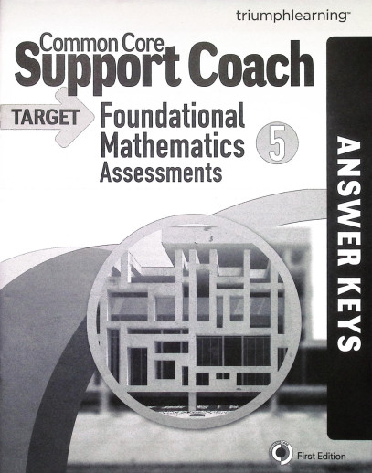 Support Coach Foundational Math Answer Key - Grade 5