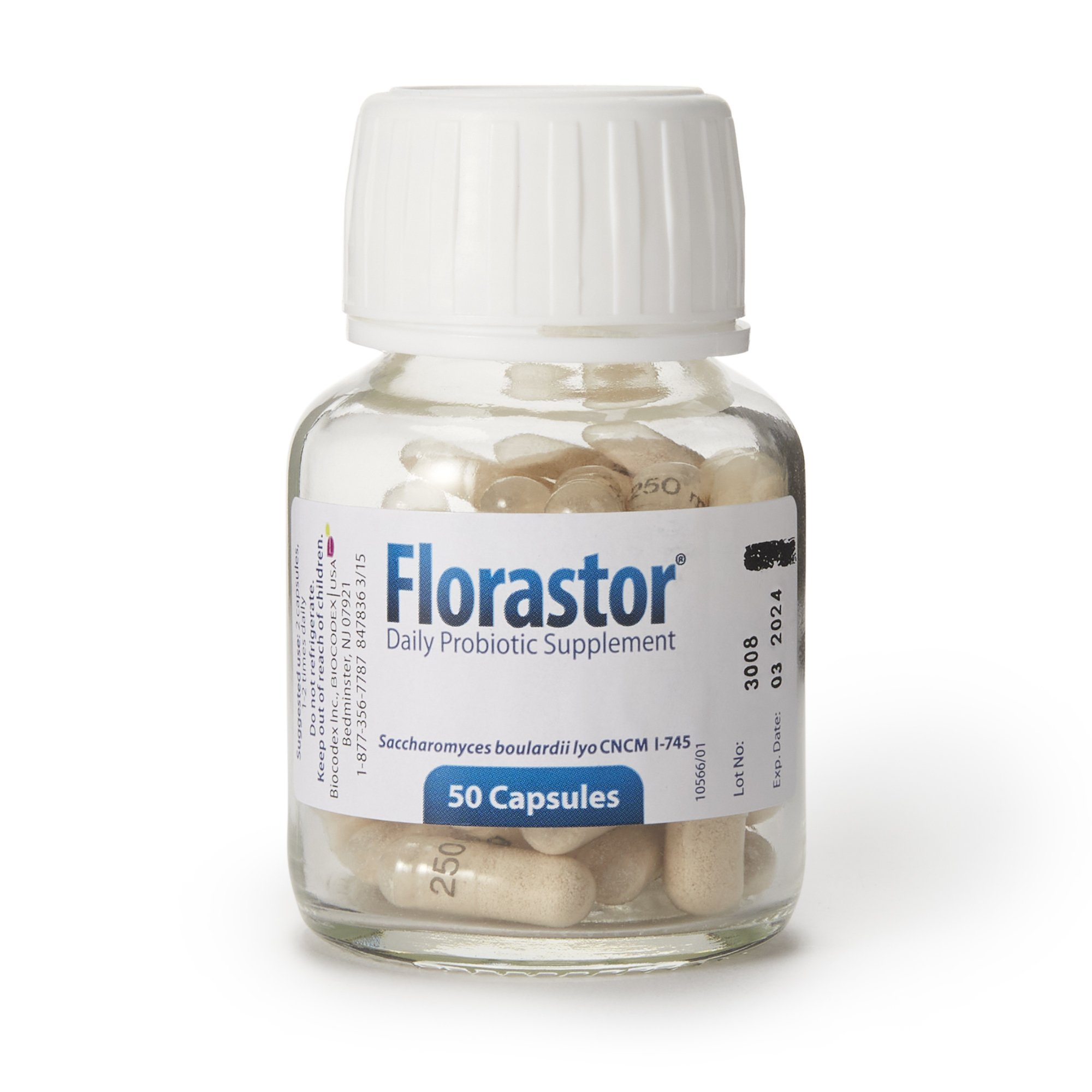 Florastor Dual Action Probiotic Vegetarian Capsules MK 582286