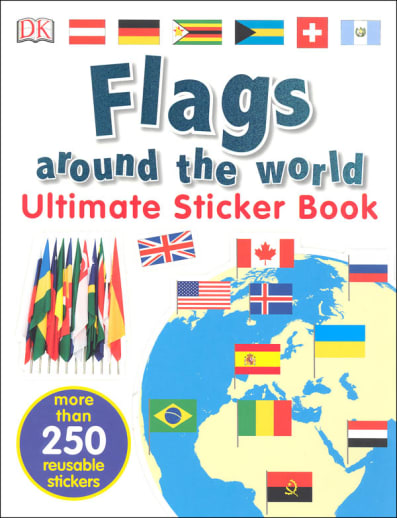 Ultimate Sticker Book: Flags Around the World