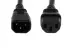 AC Power Cord, C14 to C13, 16 AWG, 6ft