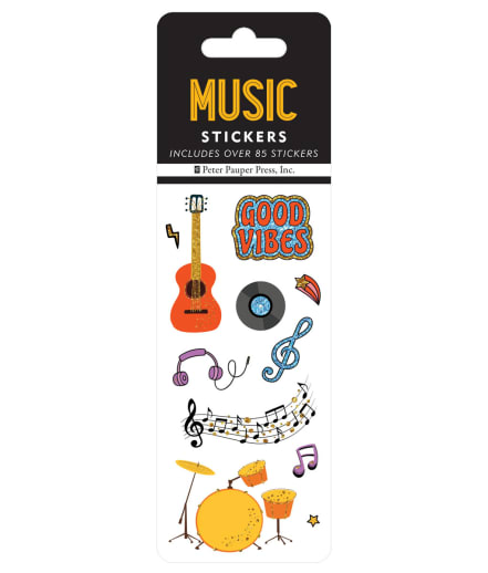 Music Sticker Sheets