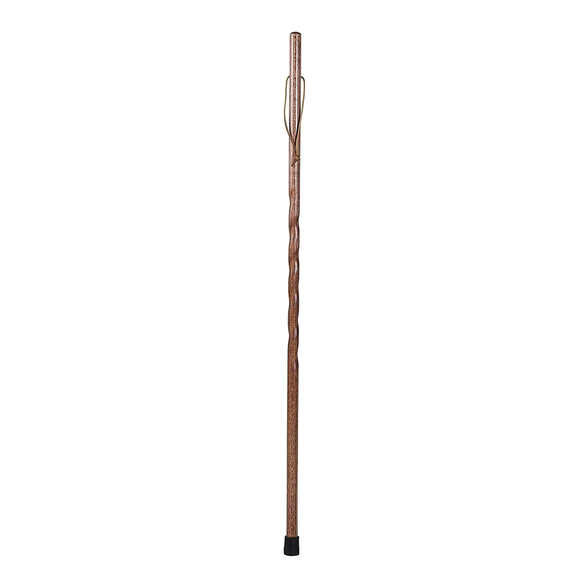 Brazos Twisted Oak Backpacker Handcrafted Walking Stick, 58-Inch Height MK 1229034