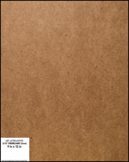 Fiberboard Panel (3/16") 9" x 12"