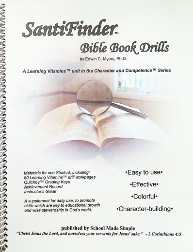 SanctiFinder Bible Book Drills + PDF