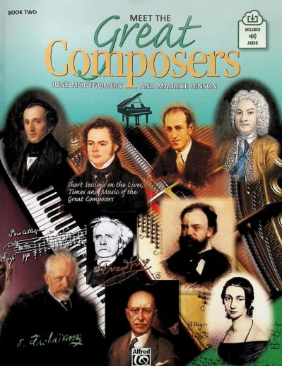 Meet the Great Composers Book 2 with Online Audio