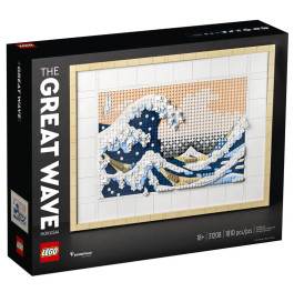 Amazon.com: LEGO Art Hokusai – The Great Wave, 3D Japanese