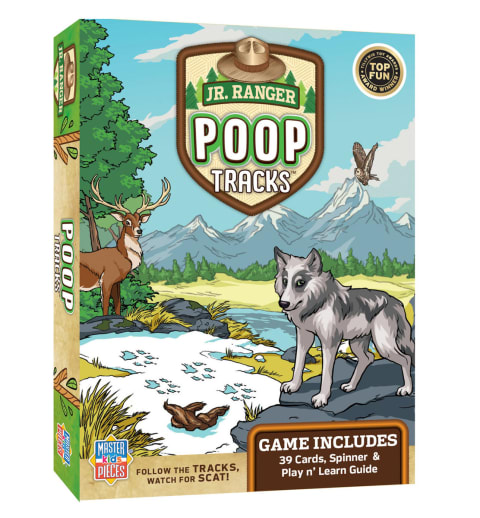 Jr. Ranger Poop Tracks Card Game