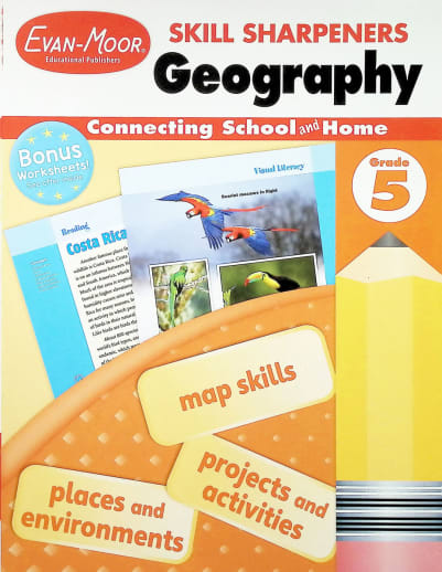 Skill Sharpeners: Geography - Grade 5